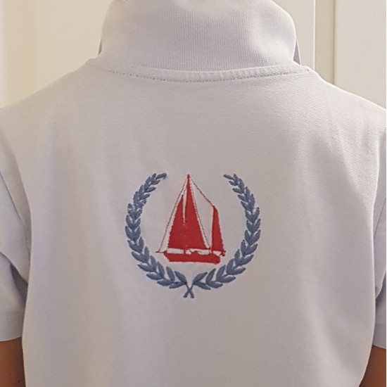 Polo enfant brodé