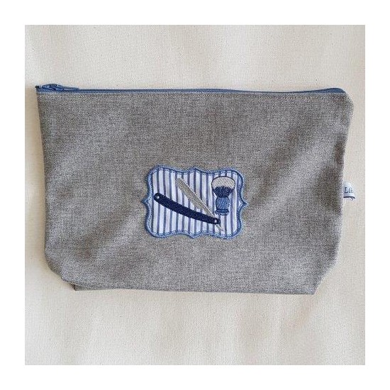 Grande trousse grise