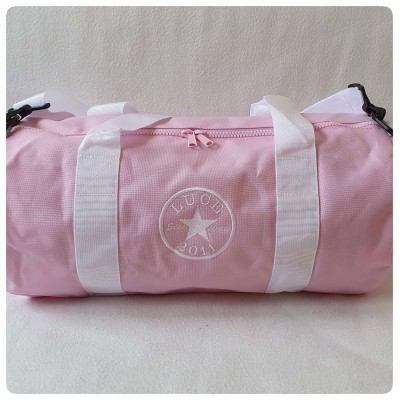 Sac polochon personnalisable sur-mesure • Rose et reves dores