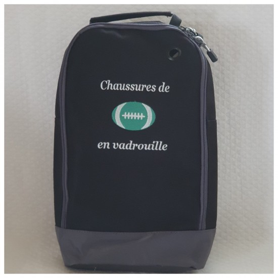 Sac noir pour chaussures de...