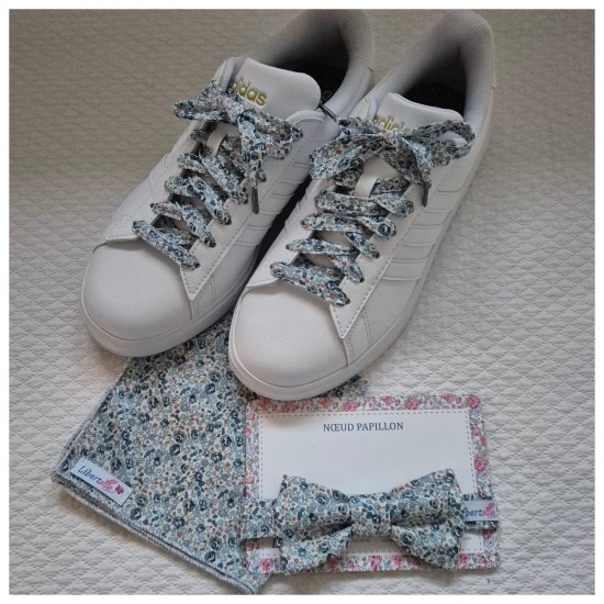 Pochette de costume en Liberty