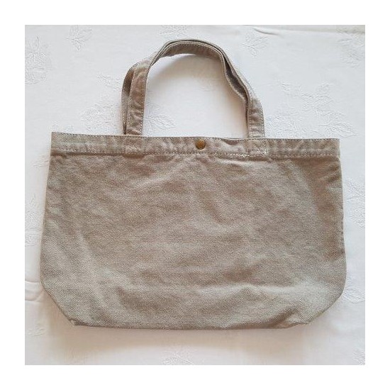 Petit sac beige brodé