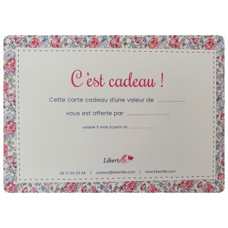 Carte cadeau